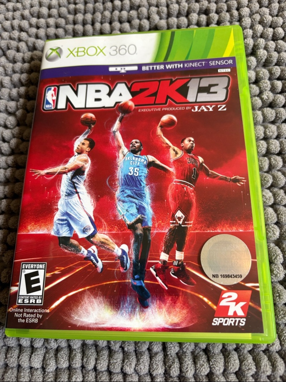 NBA 2K13 Xbox 360 Game - Red Cover